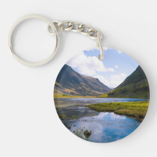 natuur wiew, berg sleutelhanger