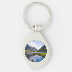 natuur wiew, berg sleutelhanger