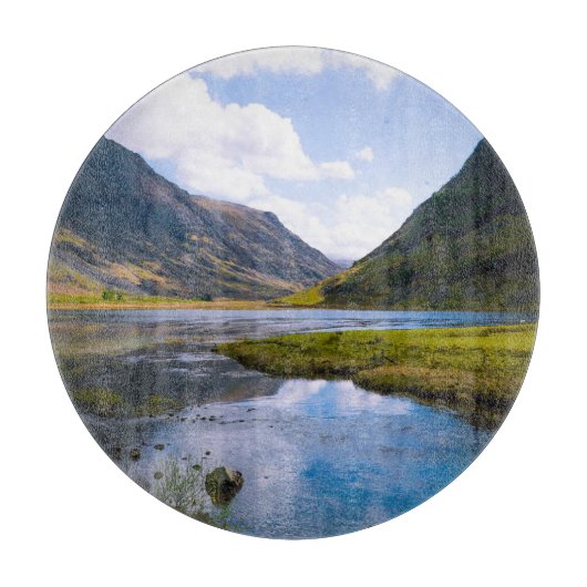 natuur wiew, berg snijplank (Voorkant)