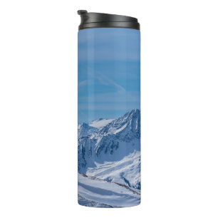 Natuur Winter Wonderland Art Print Thermosbeker