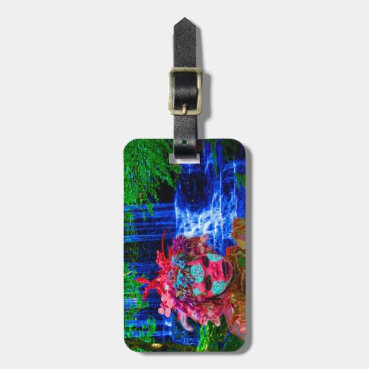 Natuur Zombie Bagagelabel (Voorkant verticaal)