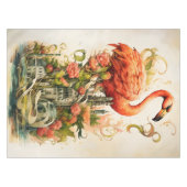 natuurbloem flamingo's paradijs tafelkleed (Voorkant (Horizontaal))