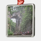 Natuurbrug Metalen Ornament (Links)