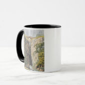 Natuurbrug, Valle d'Icononzo (kleurenlitho) Mok (Voorkant links)