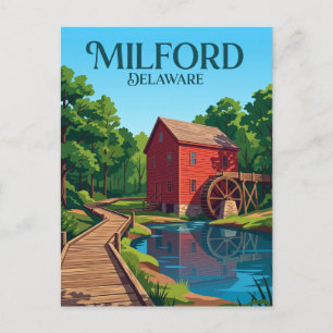 Natuurcentrum Abbott's Mill USA Briefkaart