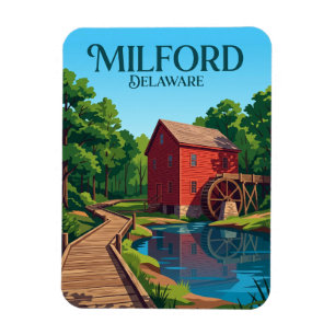 Natuurcentrum Abbott's Mill USA Magneet
