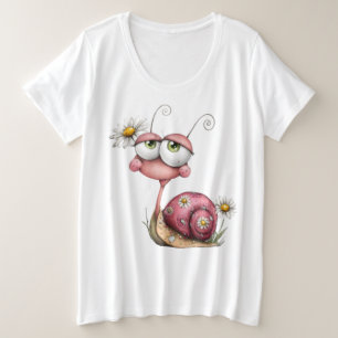 Natuurdame#3 Grote Maat T-shirt