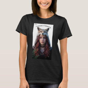 Natuurfluistering Vos Kap Dames Biologische T-Shir T-shirt
