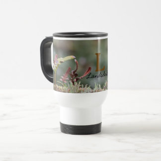 Natuurfotografie Familienaam Monogram Reisbeker
