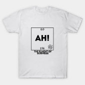 natuurkunde Ah! Het element van Surprise T-shirt