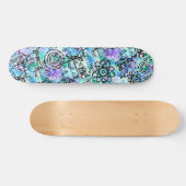 Natuurkunde- en wiskundesymbolen, Geek Skateboard (Horizontaal)