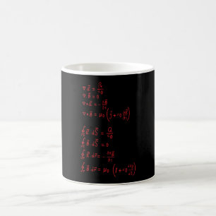 Natuurkunde formule koffiemok