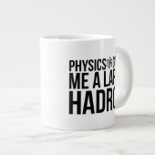 Natuurkunde geeft me een grote Hadron Jumbo Mok (Voorkant rechts)