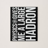 Natuurkunde geeft me een grote Hadron Legpuzzel (Verticaal)