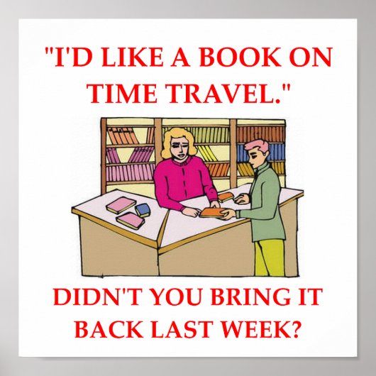 natuurkunde grap poster (Voorkant)