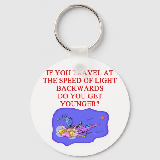 natuurkunde grap sleutelhanger (Voorkant)