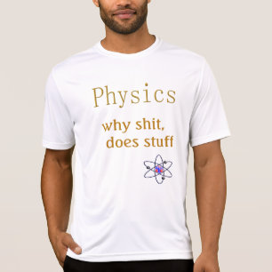 natuurkunde humor t-shirt