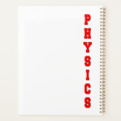 Natuurkunde Planner (Achterkant)