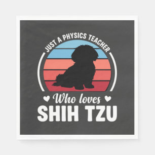Natuurkundeleraar Shih Tzu hondenliefhebber Servet