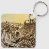  natuurkundigheid Aliens Planet Construction Sleutelhanger (Achterkant)