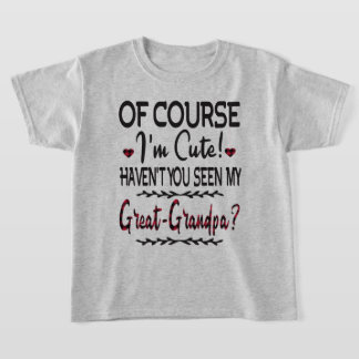 Natuurlijk ben ik blij dat je mijn opa hebt gezien t-shirt