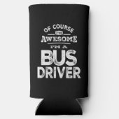 Natuurlijk ben ik Geweldige dat ik buschauffeur be (Achterkant)