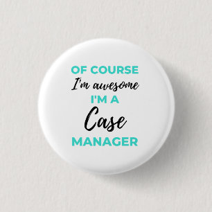 Natuurlijk ben ik Geweldige dat ik een Hoesje mana Ronde Button 3,2 Cm