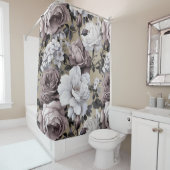 Natuurlijk bloemige elegante essentie douchegordijn (In situ)