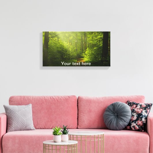Natuurlijk canvas (Insitu (Woonkamer))