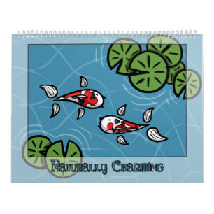 Natuurlijk charmante kalender