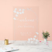 Natuurlijk Chic Wedding Acryl Teken Bord (Huwelijk)