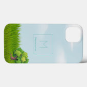 Natuurlijk groen landschap modern Case-Mate iPhone case (Achterkant (horizontaal))