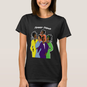 Natuurlijk haar voor altijd vrienden Divas T-shirt