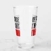 Natuurlijk heb ik gelijk dat ik geen Italiaanse op Glas (Rechts)