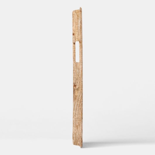 Natuurlijk hout: gestructureerd oppervlak Case-Mate iPhone case (Achterkant / Rechts)