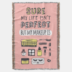 Natuurlijk is Makeup niet perfect Deken