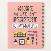 Natuurlijk is Makeup niet perfect Planner (Achterkant)