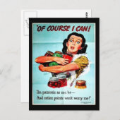 Natuurlijk kan ik briefkaart (Voorkant / Achterkant)