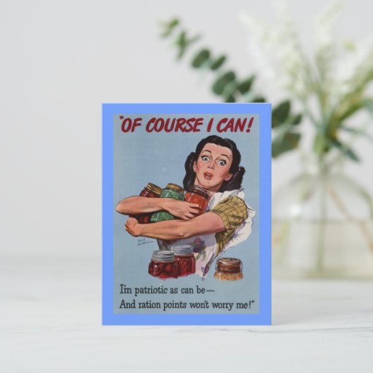 Natuurlijk kan ik dat. briefkaart (Staand voorkant)