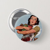"Natuurlijk kan ik dat!" Ronde Button 5,7 Cm (Voorkant /achterkant)