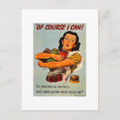 Natuurlijk kan ik dat.  Tweede Wereldoorlog Briefkaart (Voorkant)