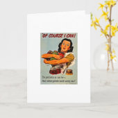 Natuurlijk kan ik dat!  Tweede Wereldoorlog Kaart (Gele Bloem)