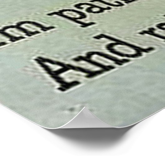 Natuurlijk kan ik dat.  WWII-propaganda Poster (Hoek)