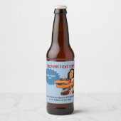 Natuurlijk kan ik flesetiket dragen bier etiket (Voorkant)