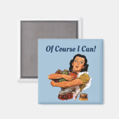 Natuurlijk kan ik magneet (Voorkant / Achterkant)