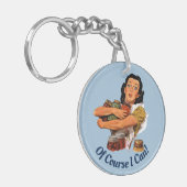 Natuurlijk kan ik Sleutelhanger (Voorkant Links)