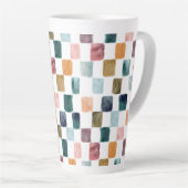 Natuurlijk kleurenpalet latte mok (Rechterhoek)