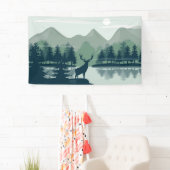 Natuurlijk landschap spandoek (Insitu)