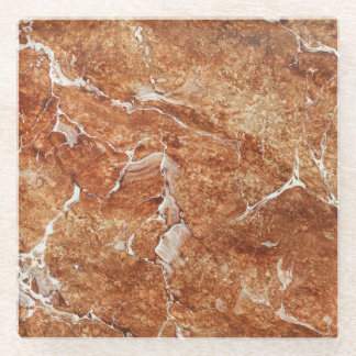 Natuurlijk marmer, oosters luxe effect. glazen onderzetter
