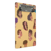 Natuurlijk meisje mini klembord (Schuin)